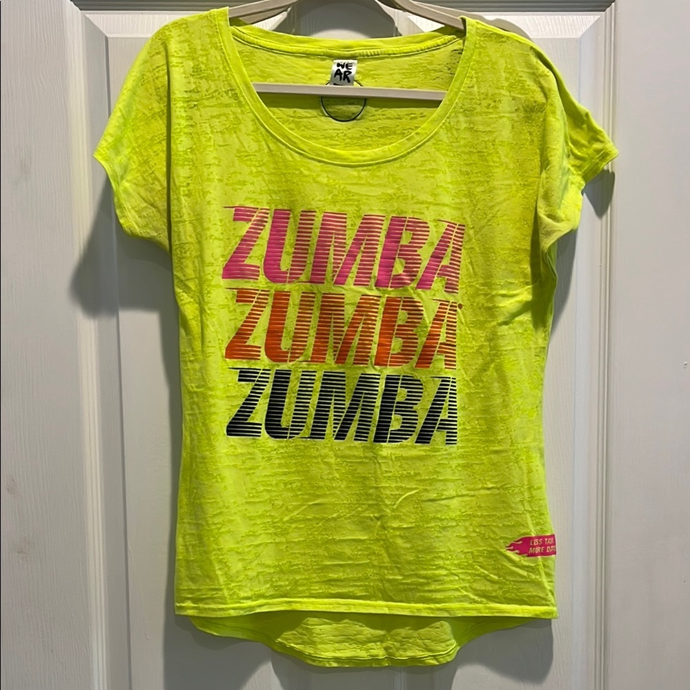 Zumba Fitness Vibrant Graphic Tee